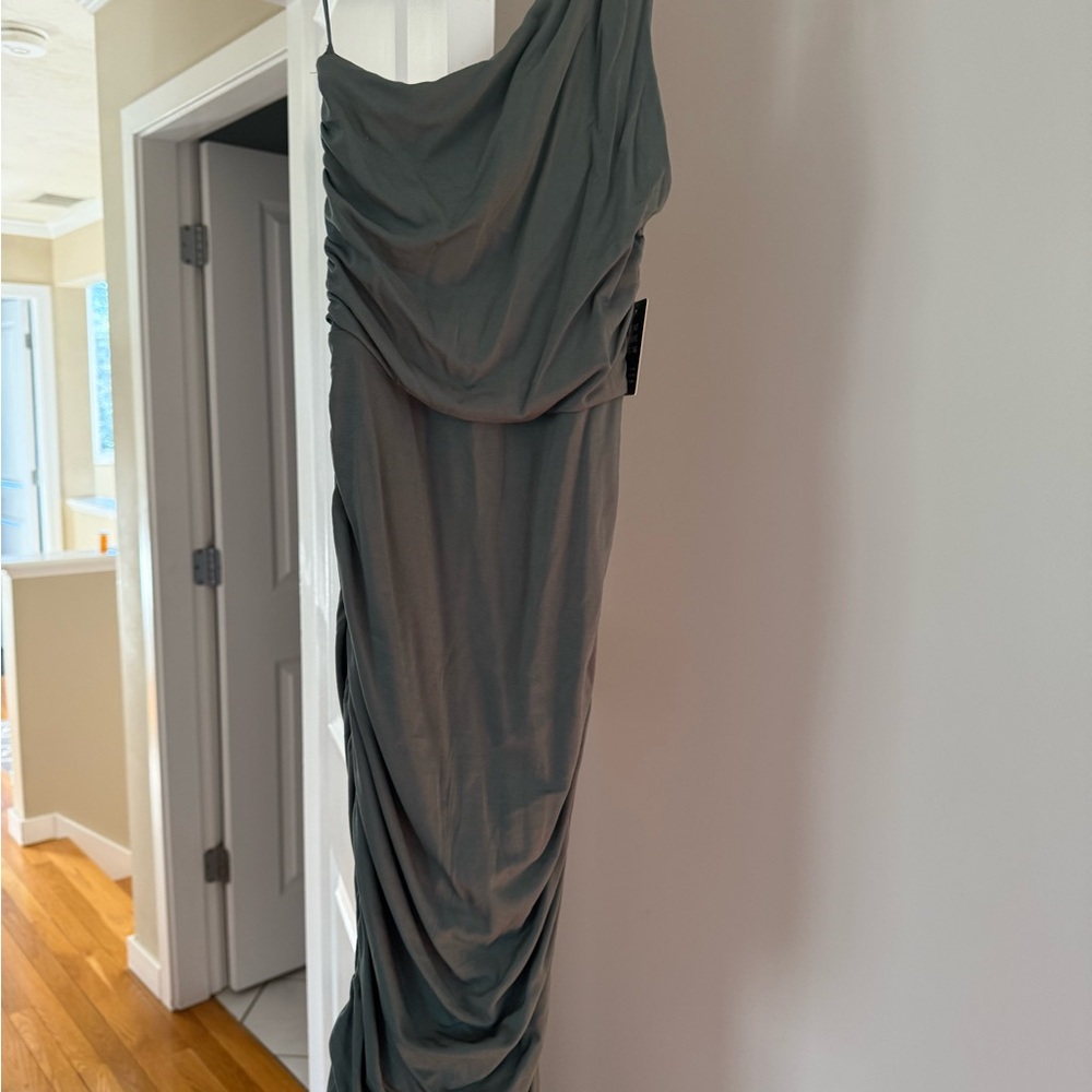 Express Gray Midi Dress